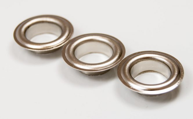 Silver Eyelets